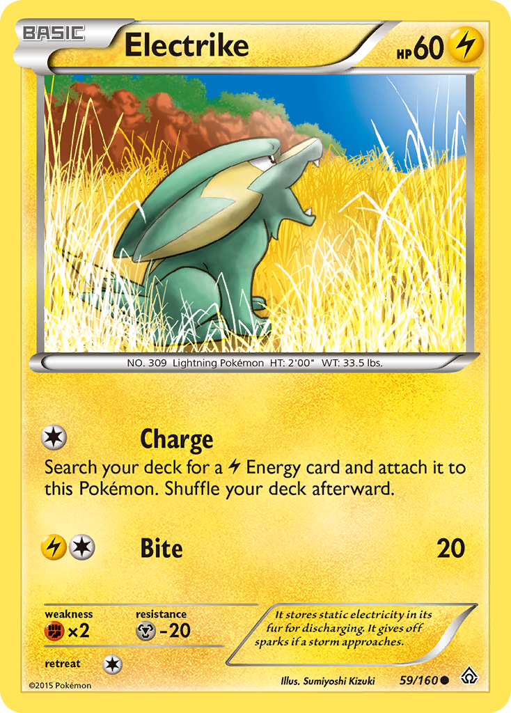 Electrike (59/160) [XY: Primal Clash] | Game Haven TX