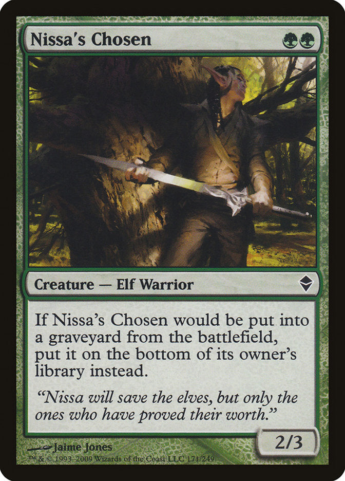 Nissa's Chosen [Zendikar] | Game Haven TX