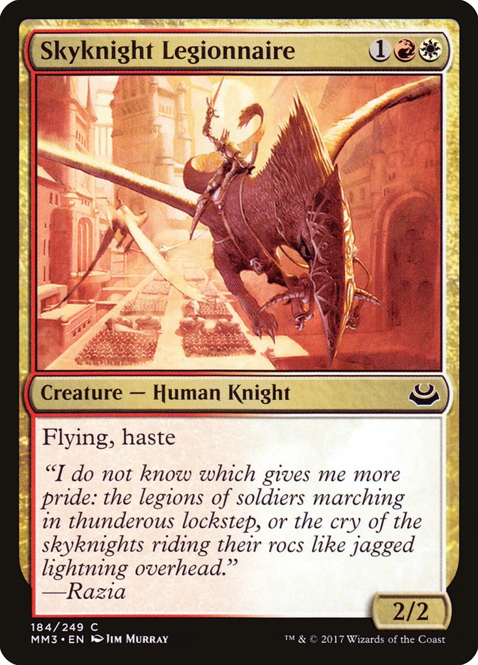 Skyknight Legionnaire [Modern Masters 2017] | Game Haven TX