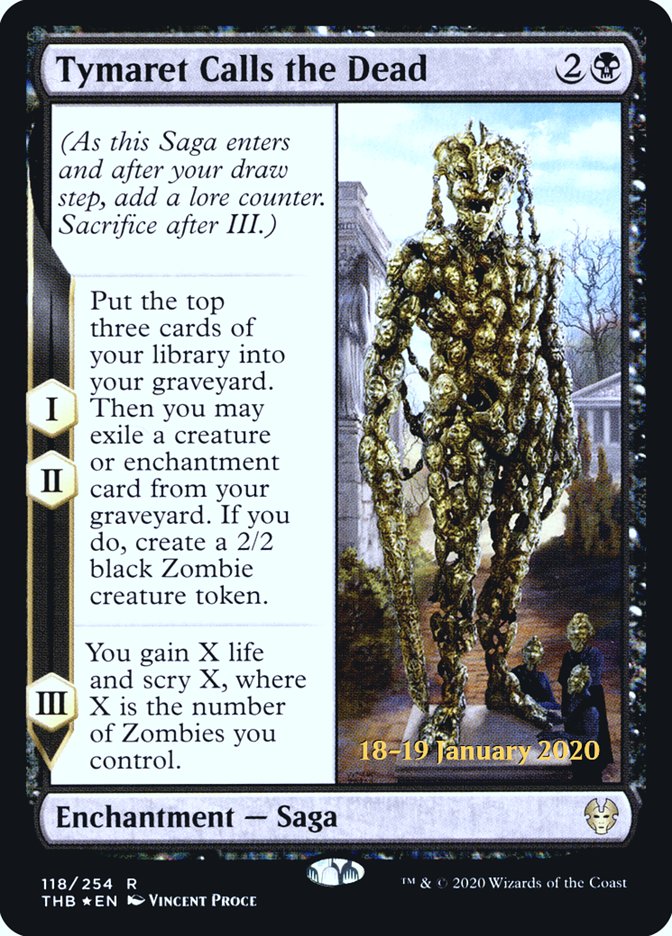 Tymaret Calls the Dead [Theros Beyond Death Promos] | Game Haven TX