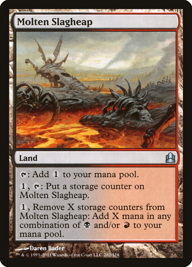Molten Slagheap [Commander 2011] | Game Haven TX