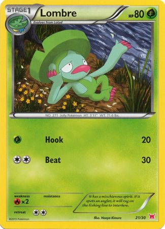 Lombre (21/30) [XY: Trainer Kit 2 - Latias] | Game Haven TX