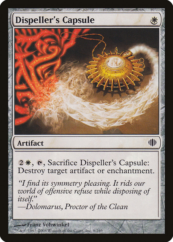 Dispeller's Capsule [Shards of Alara] | Game Haven TX