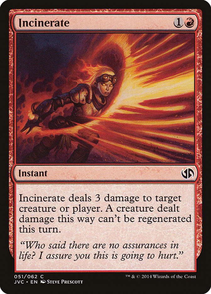 Incinerate [Duel Decks Anthology: Jace vs. Chandra] | Game Haven TX