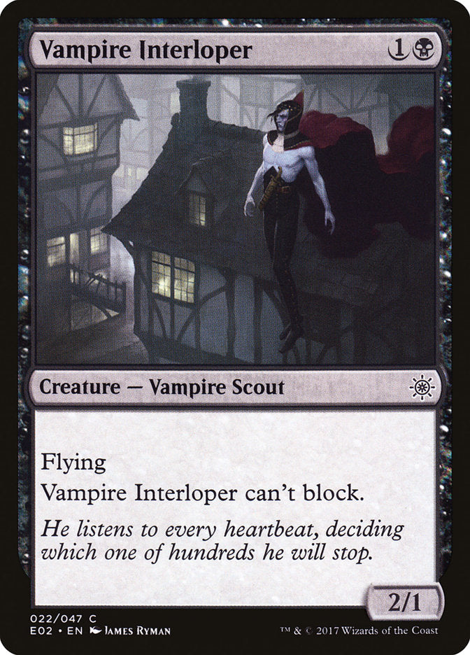Vampire Interloper [Explorers of Ixalan] | Game Haven TX
