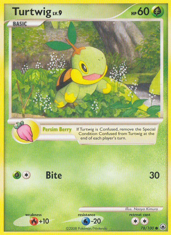 Turtwig (78/100) [Diamond & Pearl: Majestic Dawn] | Game Haven TX