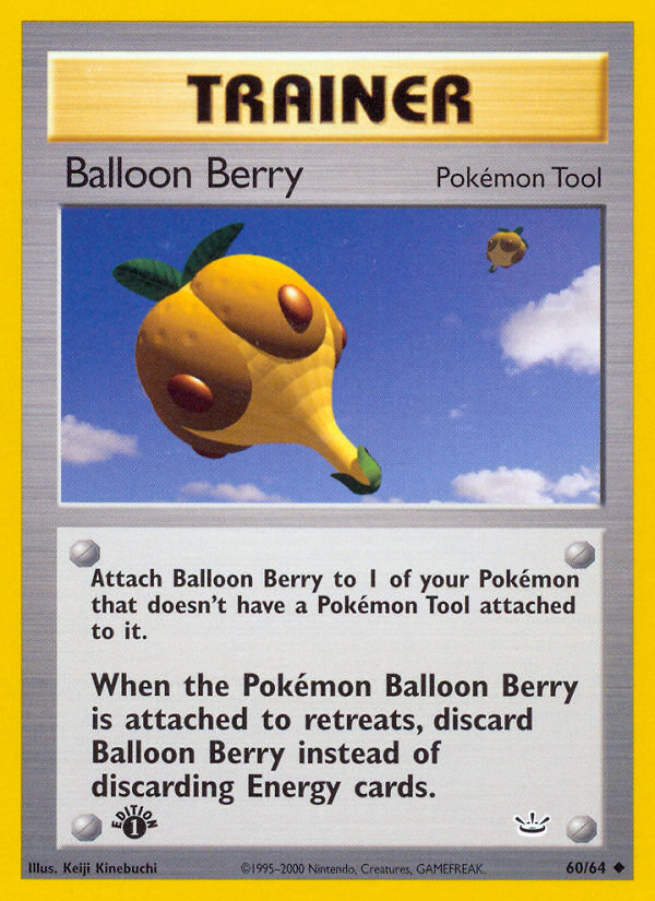 Balloon Berry (60/64) [Neo Revelation 1st Edition] | Game Haven TX