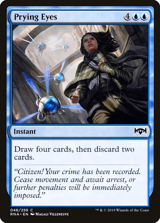 Prying Eyes [Ravnica Allegiance] | Game Haven TX