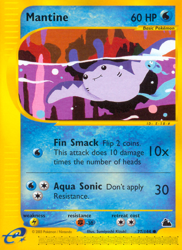 Mantine (77/144) [Skyridge] | Game Haven TX