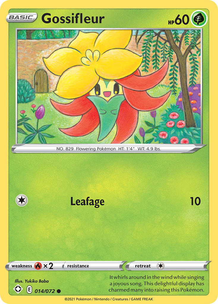 Gossifleur (014/072) [Sword & Shield: Shining Fates] | Game Haven TX