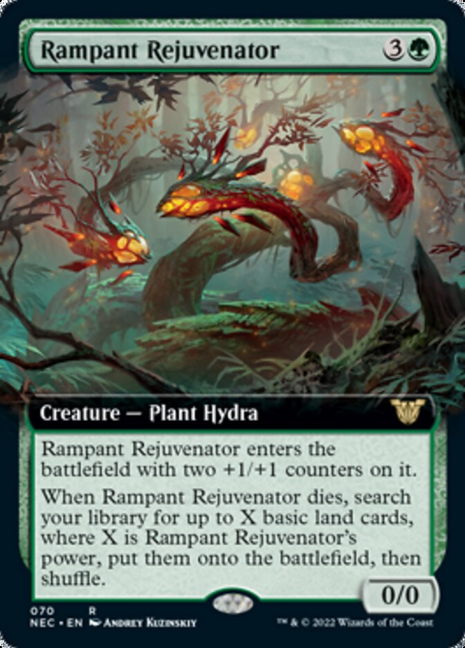 Rampant Rejuvenator (Extended) [Kamigawa: Neon Dynasty Commander] | Game Haven TX