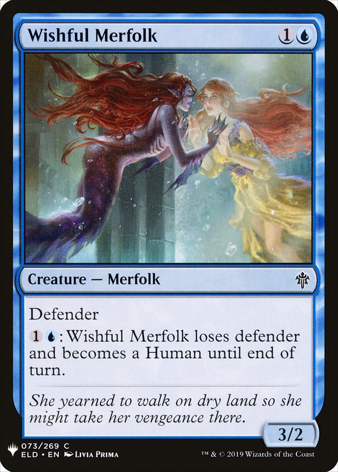 Wishful Merfolk [Mystery Booster] | Game Haven TX