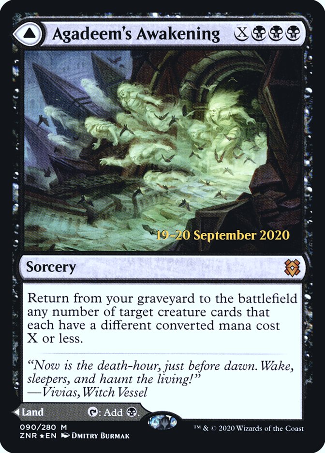 Agadeem's Awakening // Agadeem, the Undercrypt [Zendikar Rising Promos] | Game Haven TX