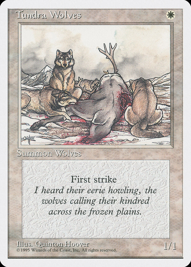 Tundra Wolves [Fourth Edition] | Game Haven TX