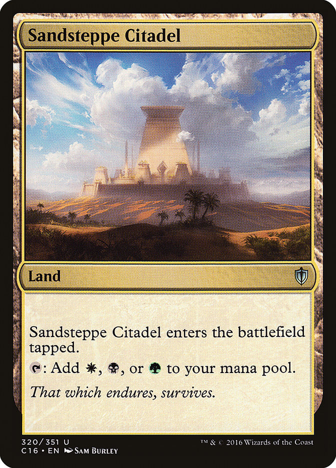 Sandsteppe Citadel [Commander 2016] | Game Haven TX