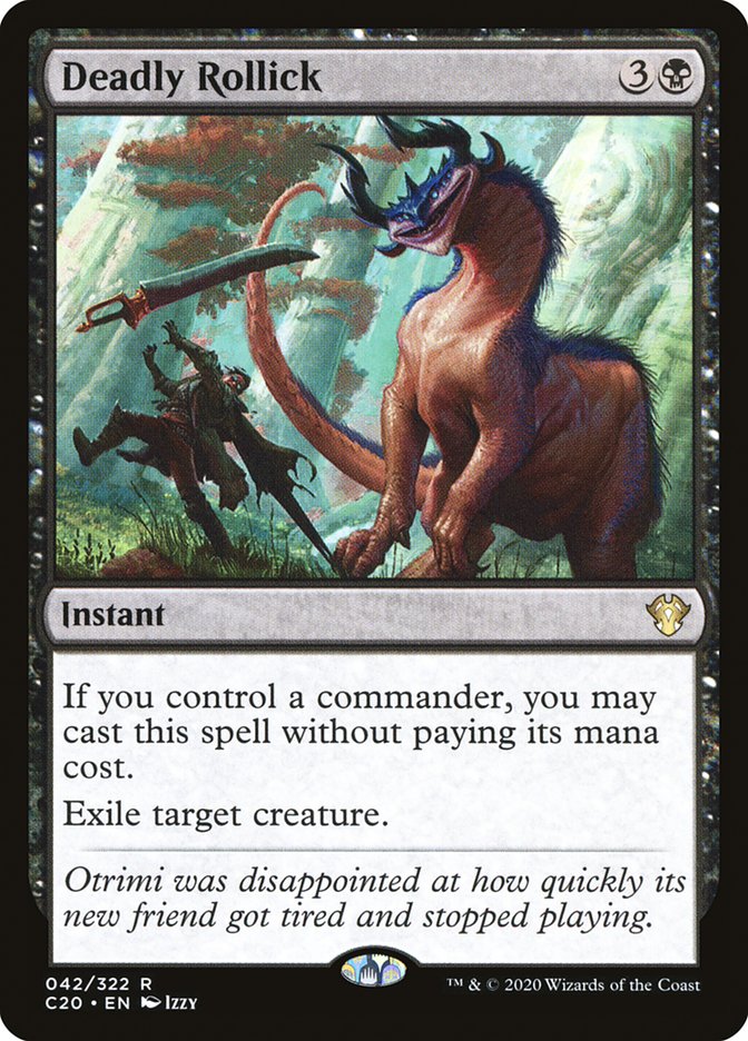 Deadly Rollick [Commander 2020] | Game Haven TX