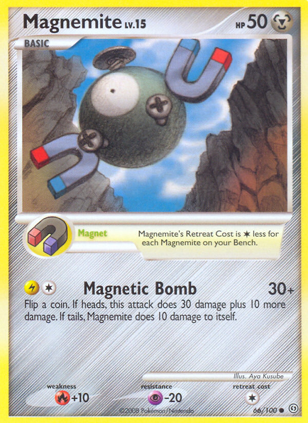 Magnemite (66/100) [Diamond & Pearl: Stormfront] | Game Haven TX