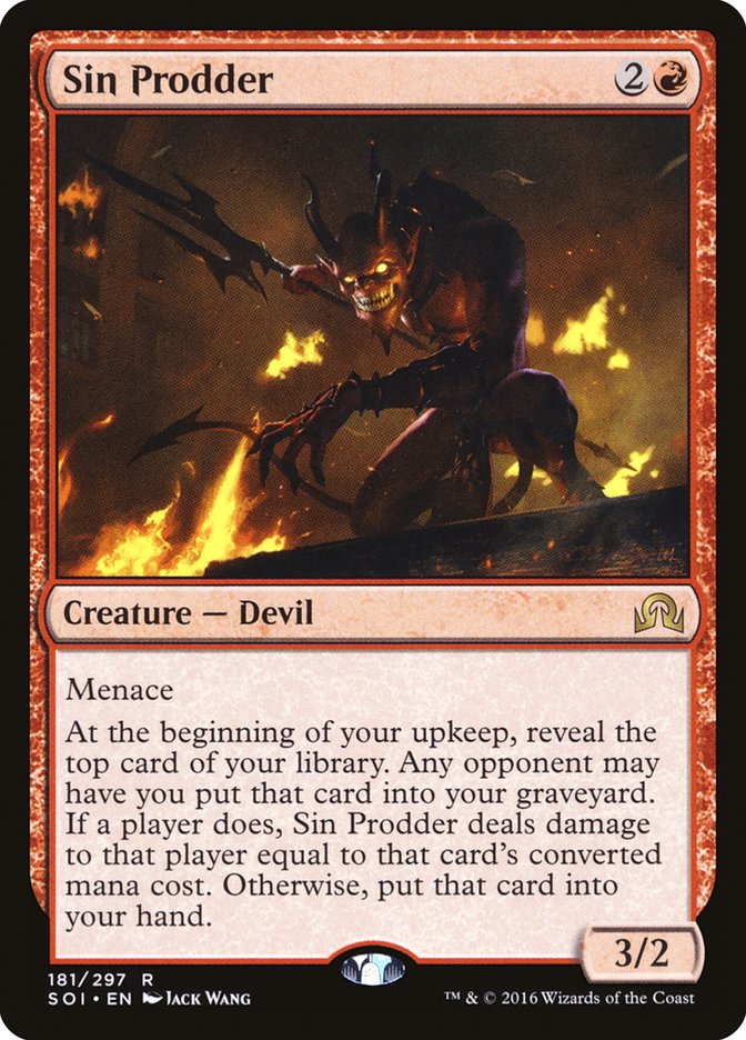 Sin Prodder [Shadows over Innistrad] | Game Haven TX