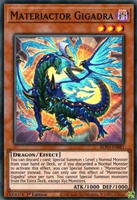 Materiactor Gigadra [BLVO-EN081] Super Rare | Game Haven TX
