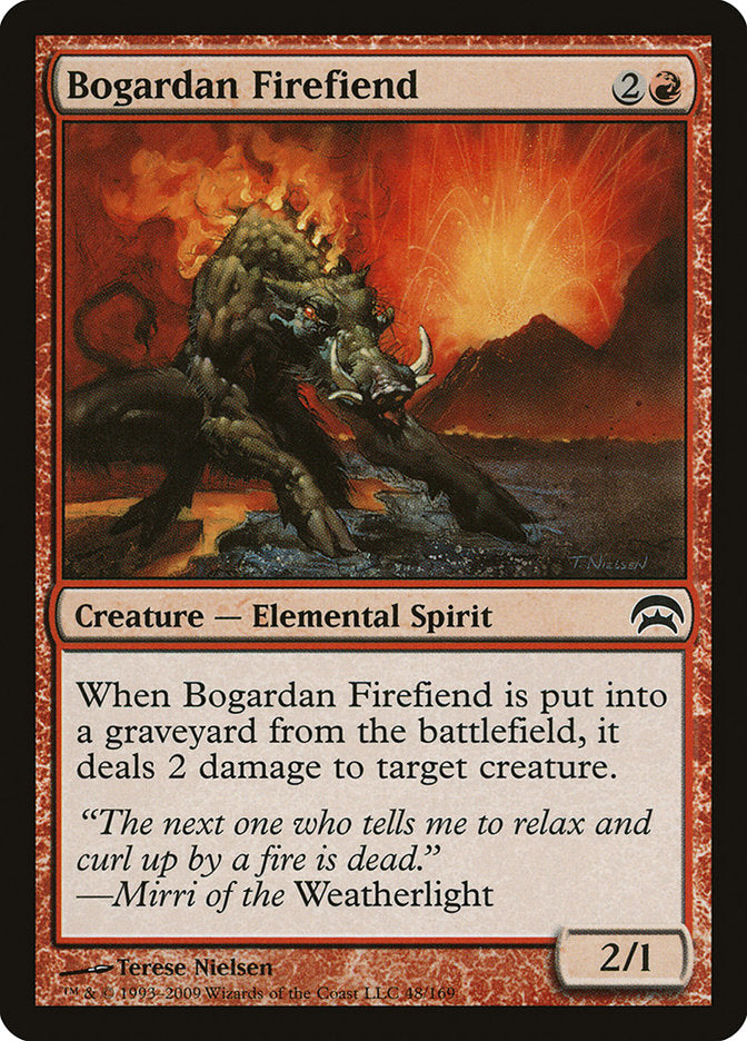 Bogardan Firefiend [Planechase] | Game Haven TX