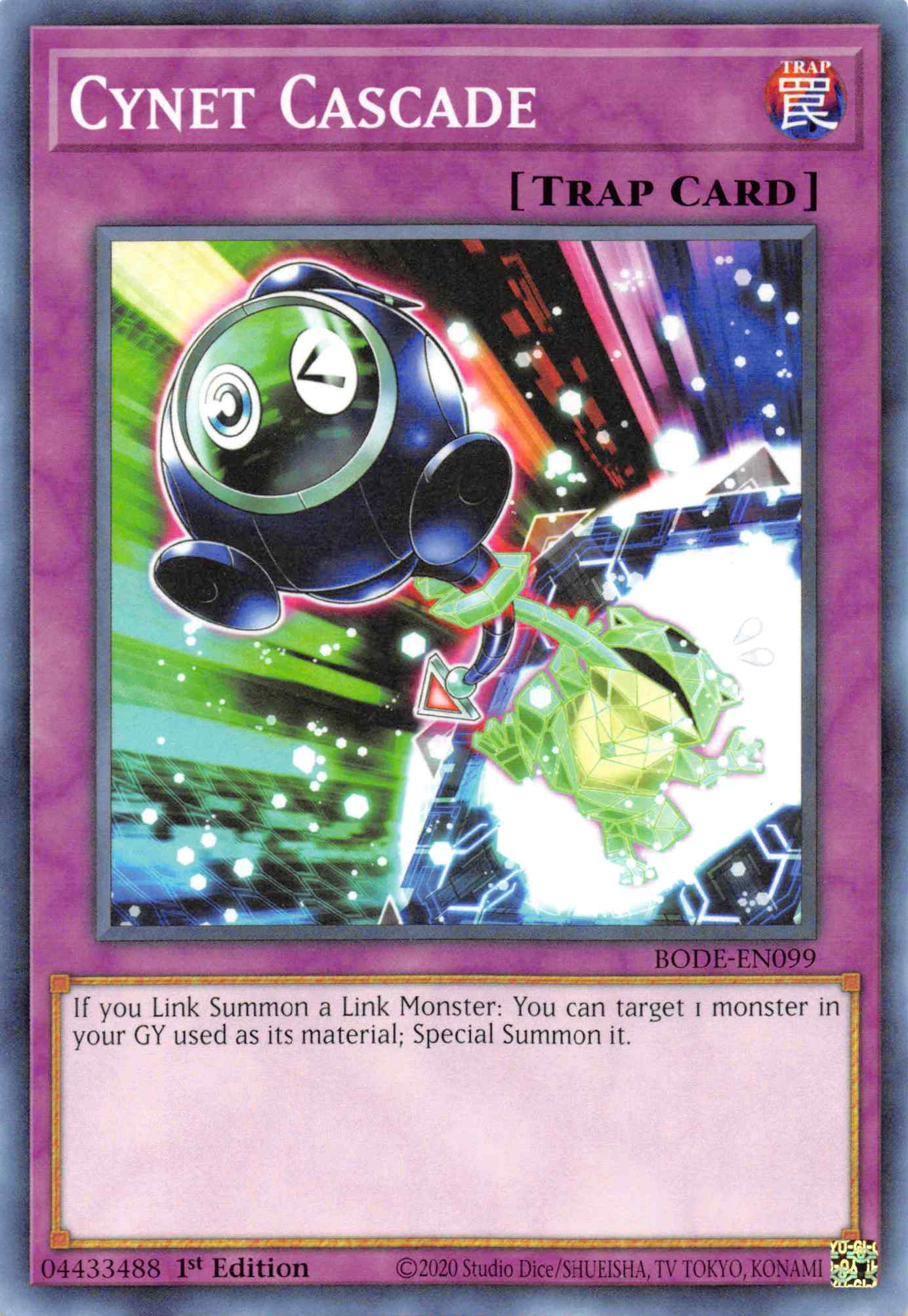 Cynet Cascade [BODE-EN099] Common | Game Haven TX