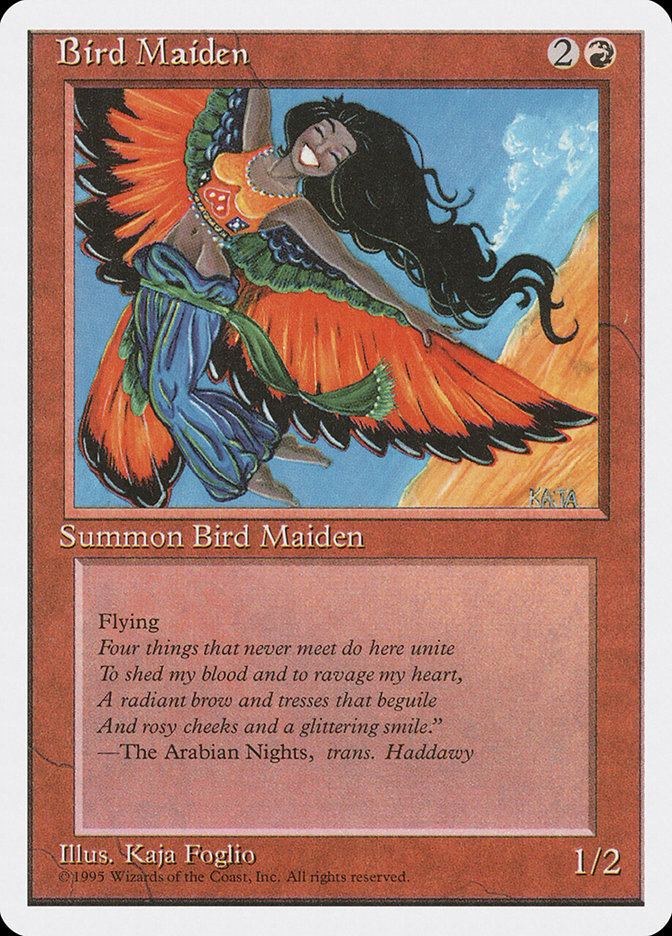 Bird Maiden [Fourth Edition] | Game Haven TX
