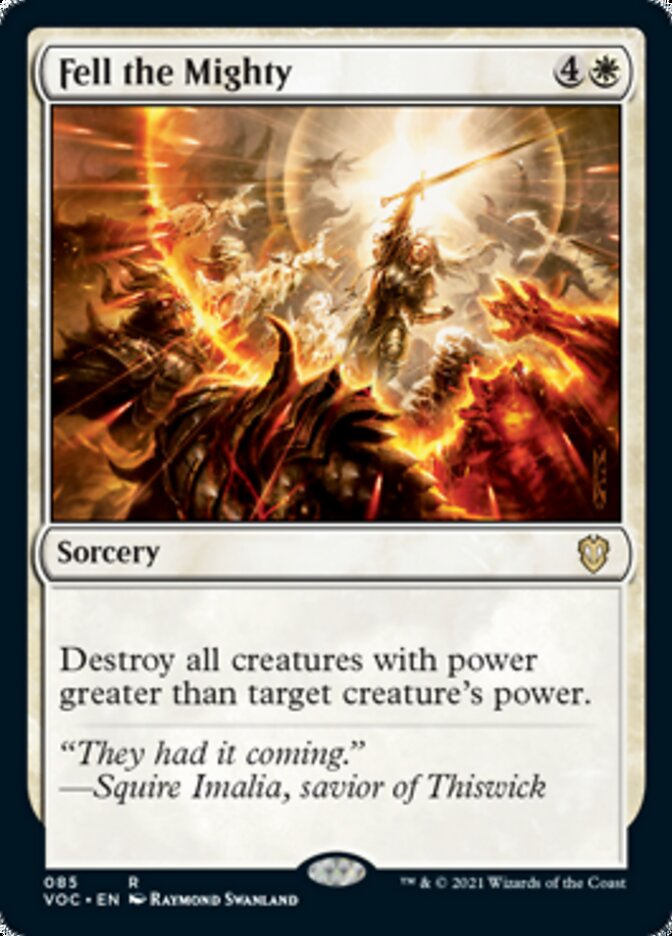 Fell the Mighty [Innistrad: Crimson Vow Commander] | Game Haven TX