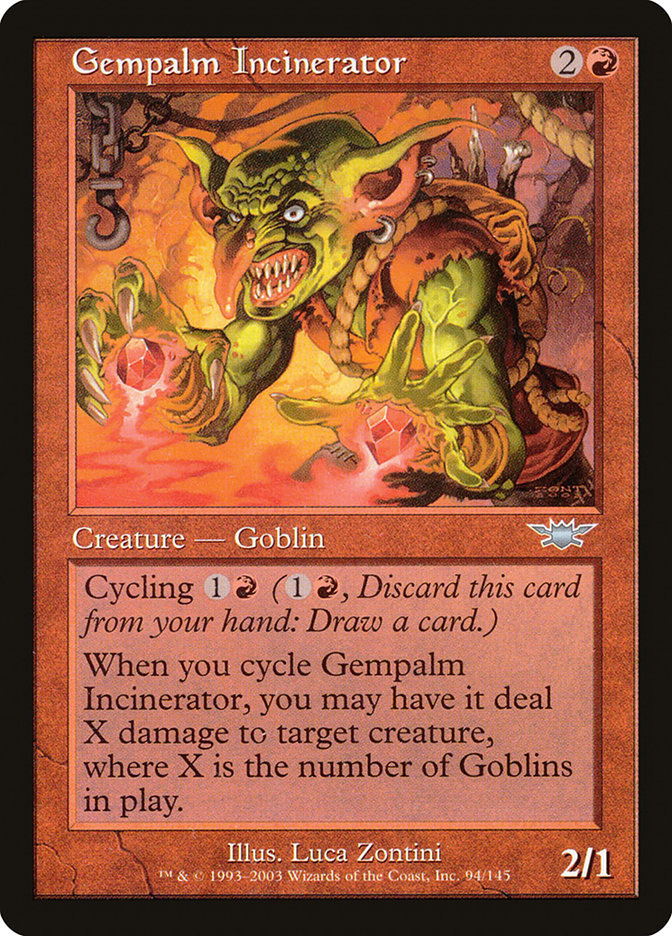 Gempalm Incinerator [Legions] | Game Haven TX