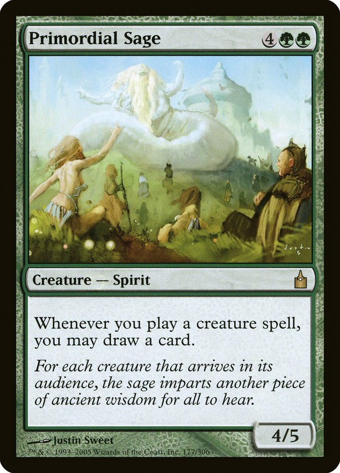 Primordial Sage [Ravnica: City of Guilds] | Game Haven TX