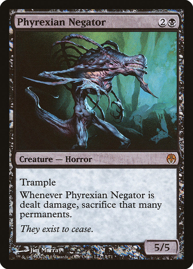 Phyrexian Negator [Duel Decks: Phyrexia vs. the Coalition] | Game Haven TX