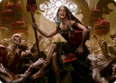 Gisa, Glorious Resurrector Art Card [Innistrad: Midnight Hunt Art Series] | Game Haven TX