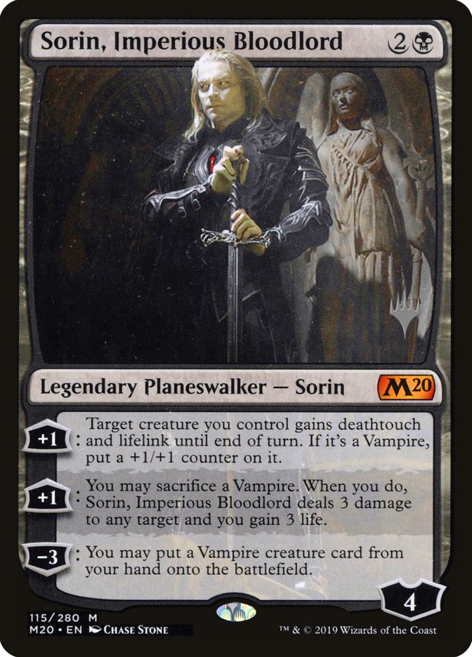 Sorin, Imperious Bloodlord [Core Set 2020 Promos] | Game Haven TX
