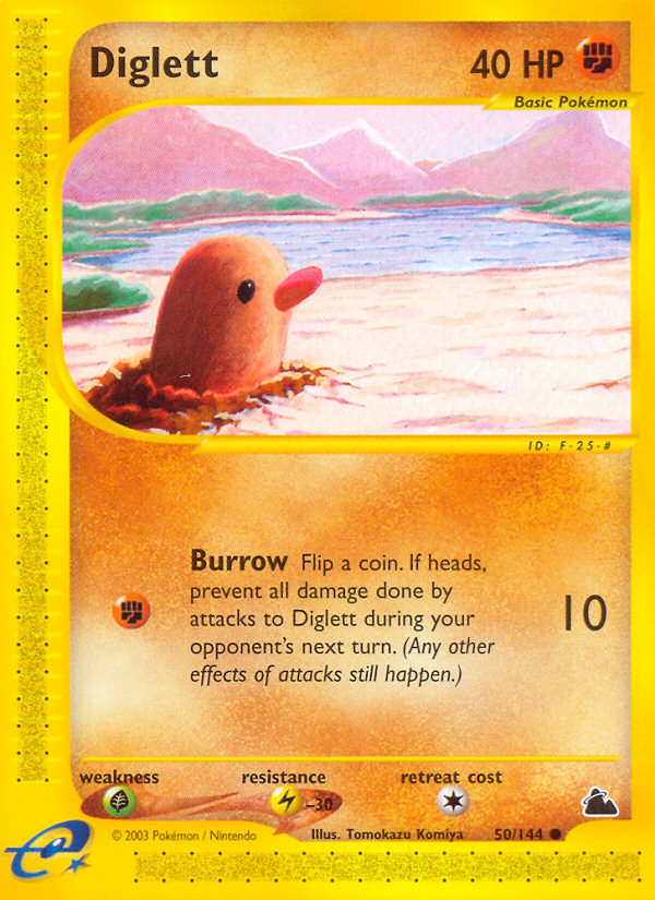 Diglett (50/144) [Skyridge] | Game Haven TX