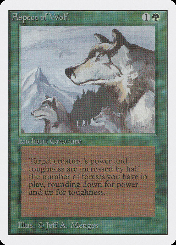 Aspect of Wolf [Unlimited Edition] | Game Haven TX
