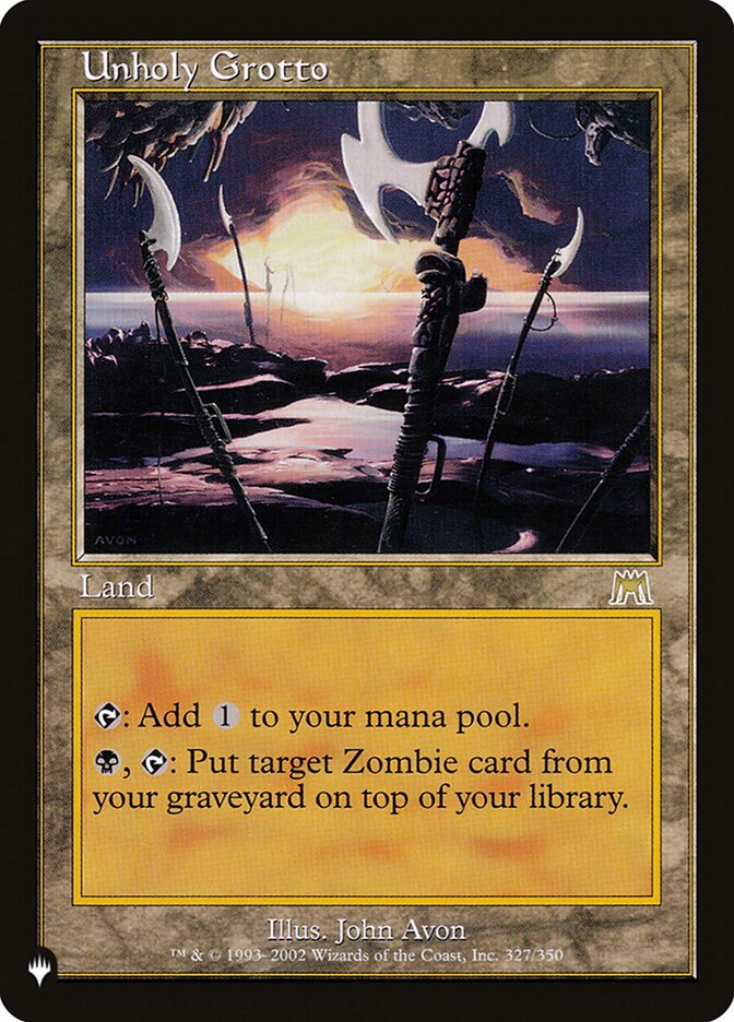 Unholy Grotto [The List] | Game Haven TX