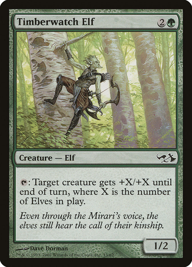 Timberwatch Elf [Duel Decks: Elves vs. Goblins] | Game Haven TX