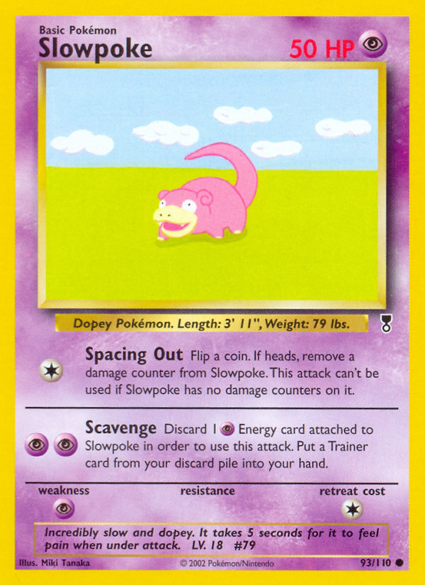 Slowpoke (93/110) [Legendary Collection] | Game Haven TX