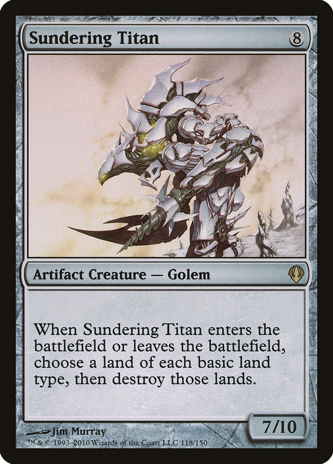 Sundering Titan [Archenemy] | Game Haven TX