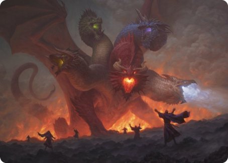Tiamat Art Card [Dungeons & Dragons: Adventures in the Forgotten Realms Art Series] | Game Haven TX