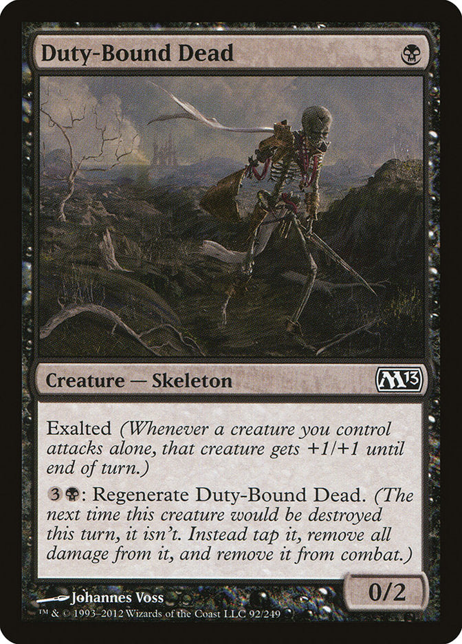 Duty-Bound Dead [Magic 2013] | Game Haven TX