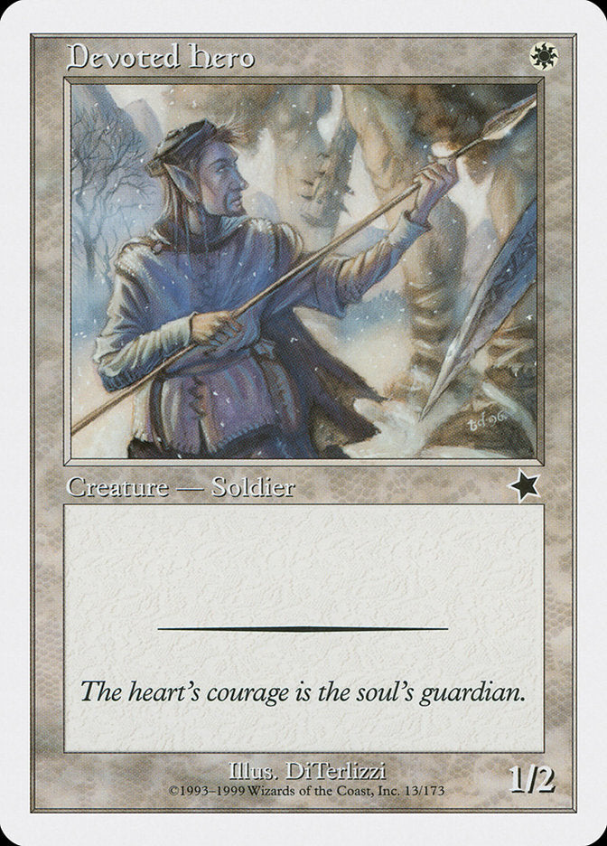 Devoted Hero [Starter 1999] | Game Haven TX