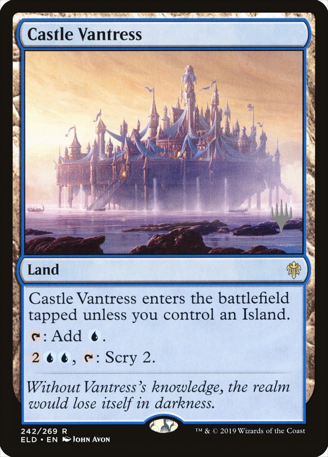 Castle Vantress (Promo Pack) [Throne of Eldraine Promos] | Game Haven TX
