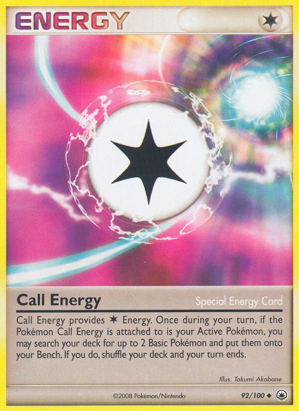 Call Energy (92/100) [Diamond & Pearl: Majestic Dawn] | Game Haven TX