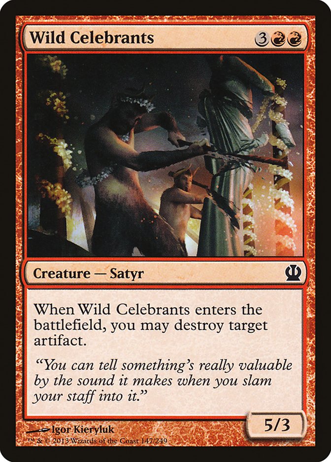 Wild Celebrants [Theros] | Game Haven TX