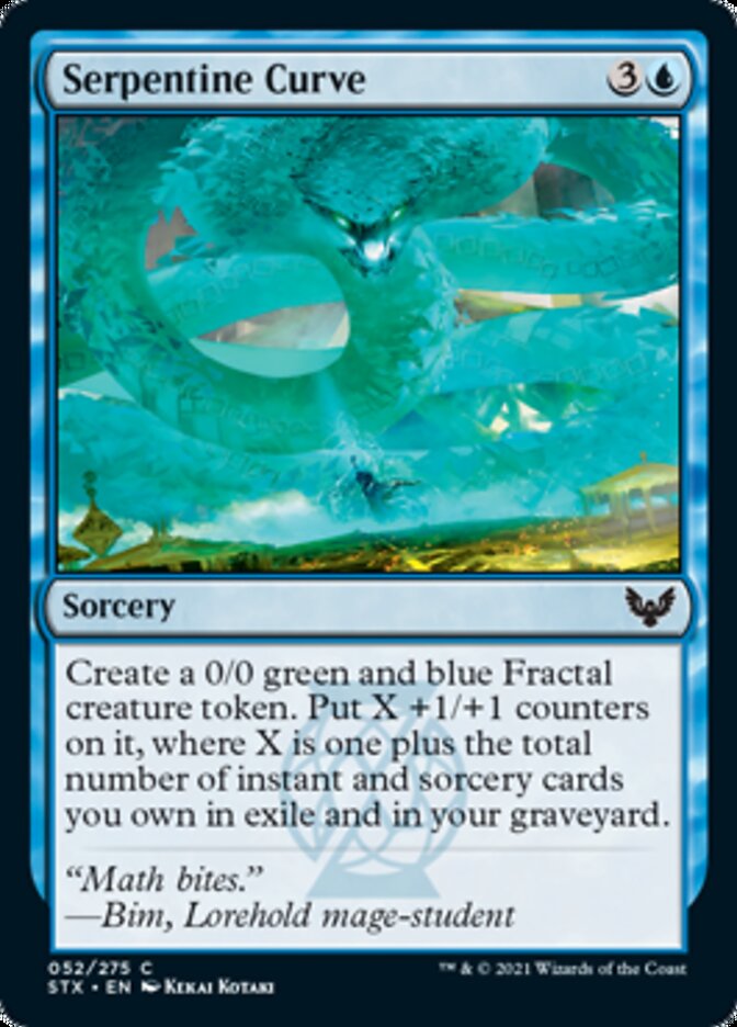 Serpentine Curve [Strixhaven: School of Mages] | Game Haven TX