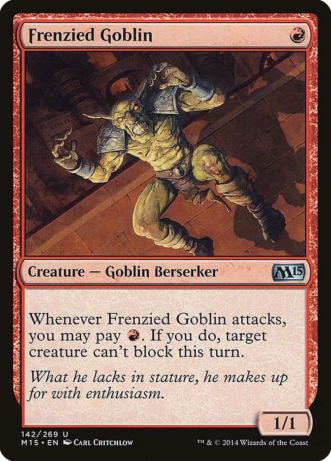 Frenzied Goblin [Magic 2015] | Game Haven TX