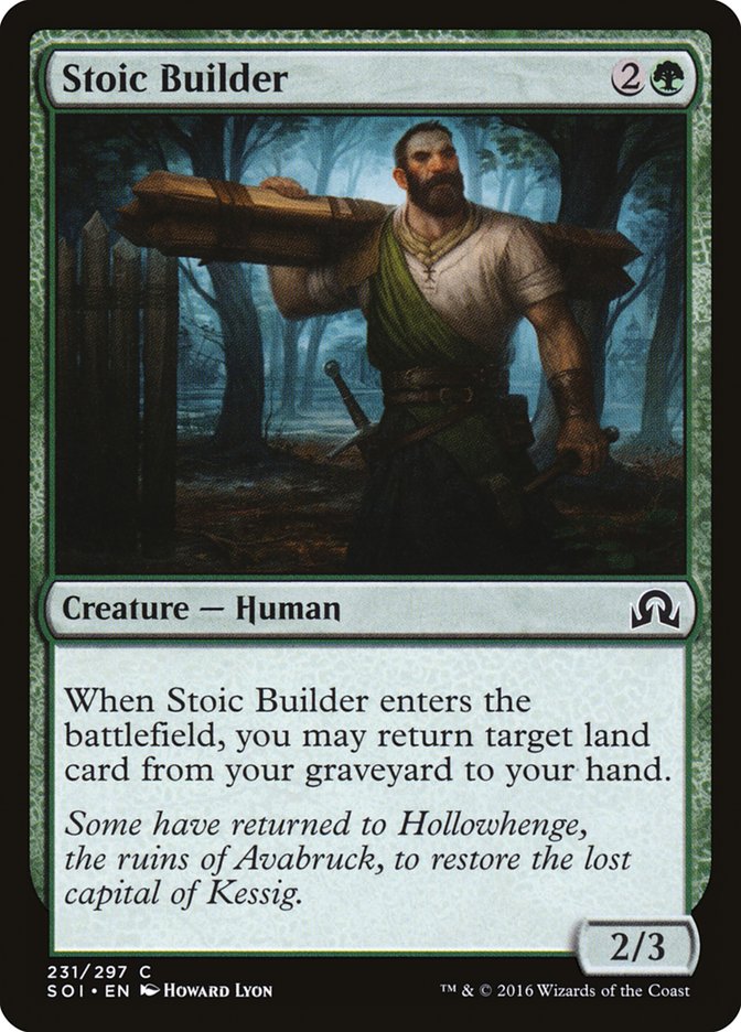 Stoic Builder [Shadows over Innistrad] | Game Haven TX