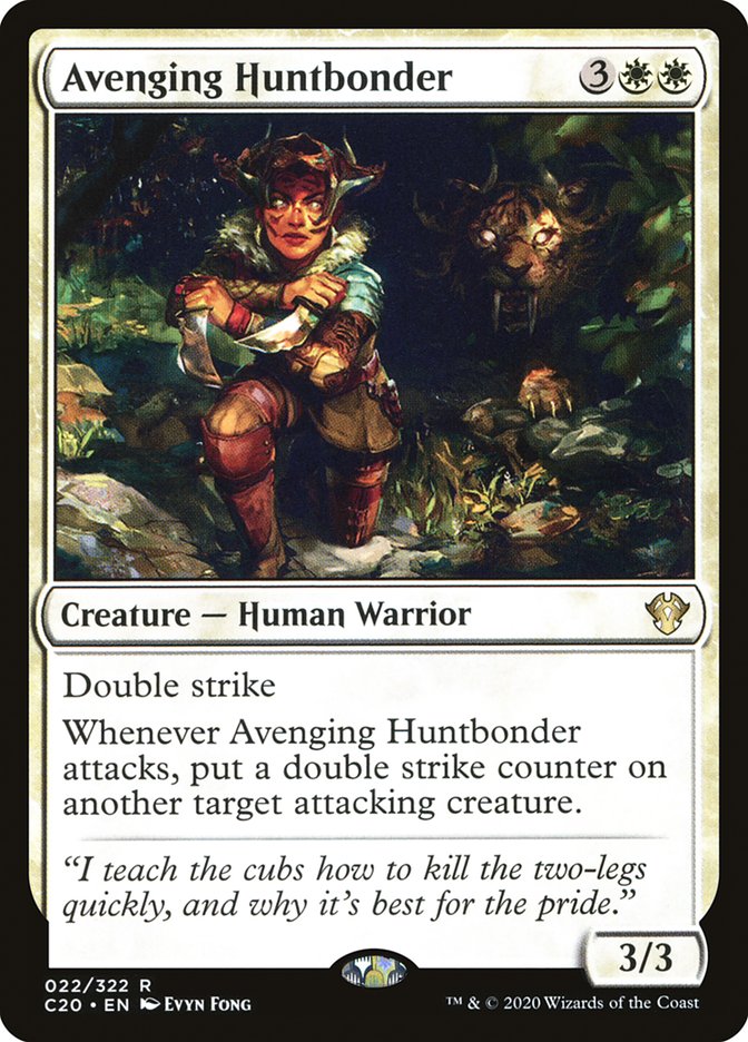 Avenging Huntbonder [Commander 2020] | Game Haven TX
