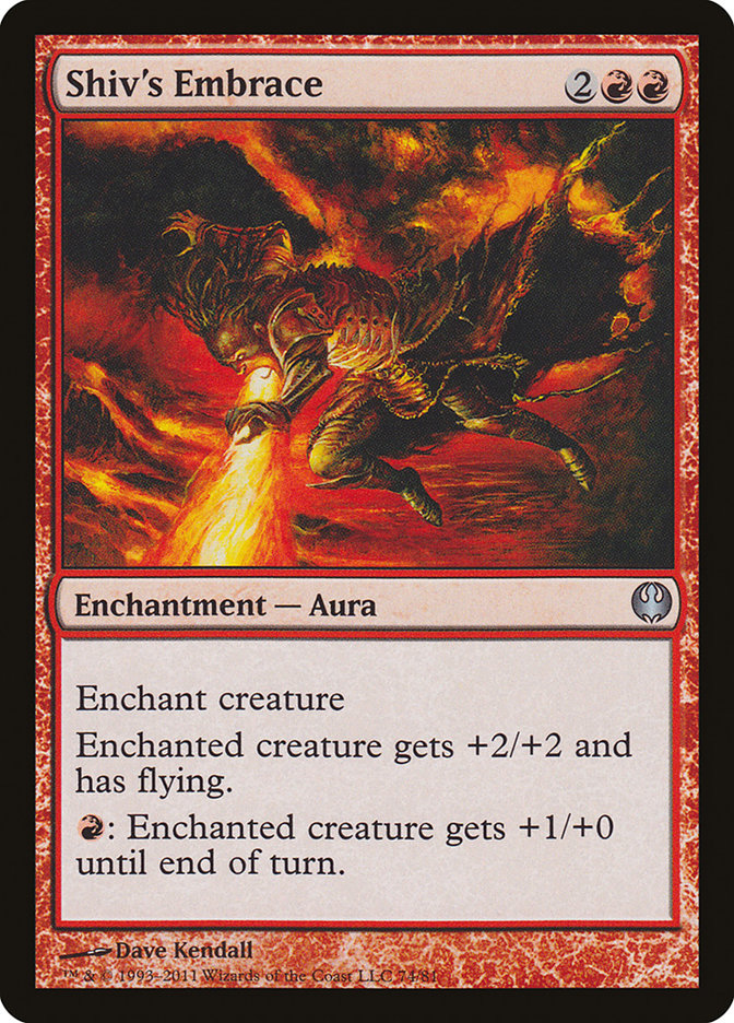 Shiv's Embrace [Duel Decks: Knights vs. Dragons] | Game Haven TX