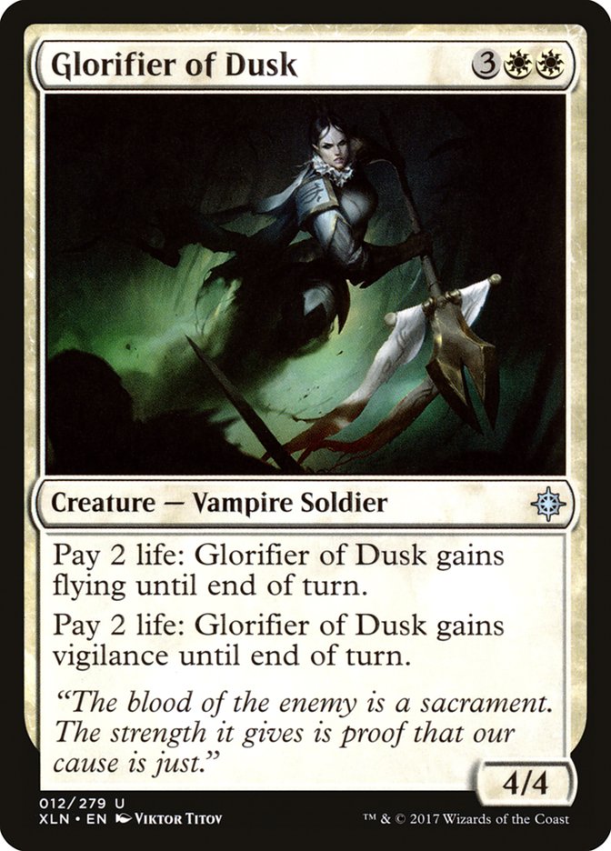 Glorifier of Dusk [Ixalan] | Game Haven TX